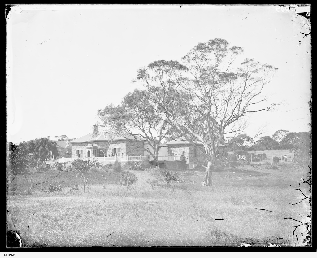 The Anlaby Homestead in the 1860s. Source: SLSA B 9949.