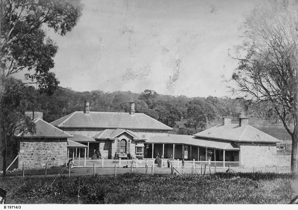 The 'Eastern Elevation' of the house. Source: SLSA B 19714/3.