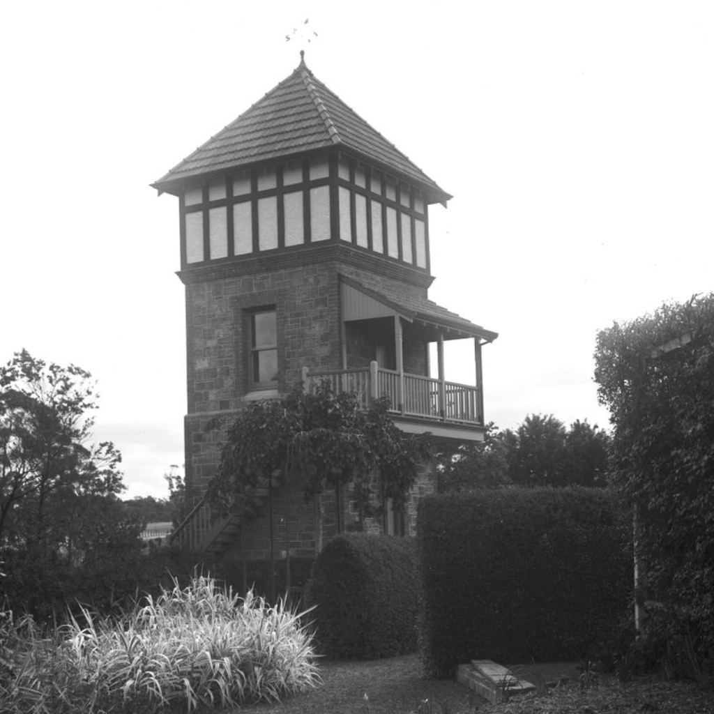 The Water Tower at Anlaby, constructed in 1912. Source: AGSA 20041RJN5435 .